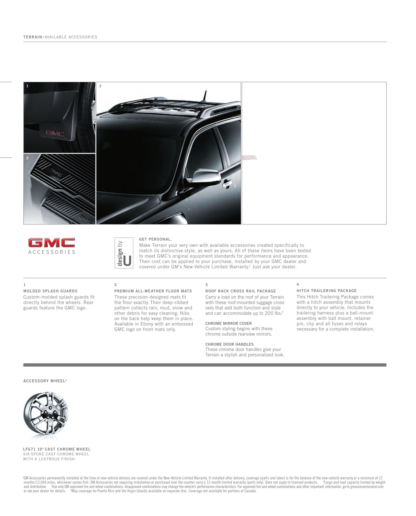 2009 GMC Terrain Brochure Page 26
